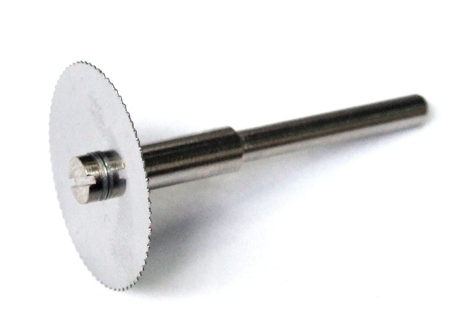 1x Minikreissägeblatt mit Aufnahme für Dremel