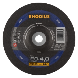 10x Rhodius RS2 Schruppschleifscheibe 180x4x22.23 mm