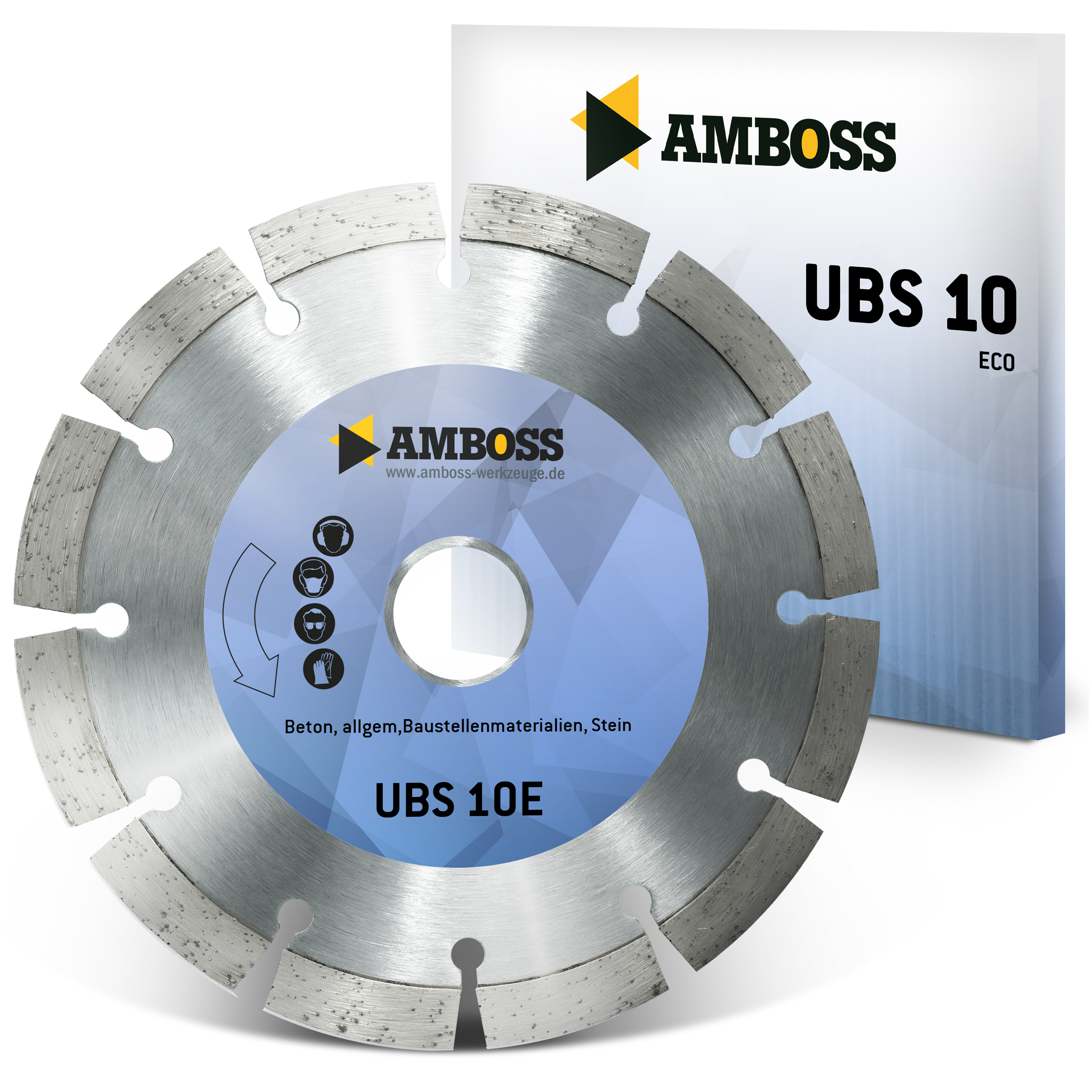 Amboss UBS 10E Diamant Trennscheibe - 180 x 2.8 x 22.2