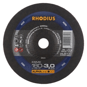 Rhodius KSM Metall Trennscheibe | Ø180 mm - 3 mm -  22.23 mm | gekroepft