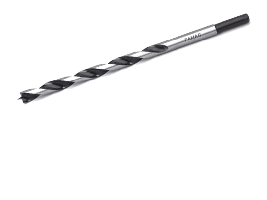 Ø 10 mm 250 mm Länge FAMAG Holzspiralbohrer CV lang GL 250