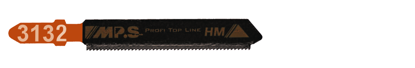 3x MPS 3132 Stichsägeblatt Länge 75/50 mm
