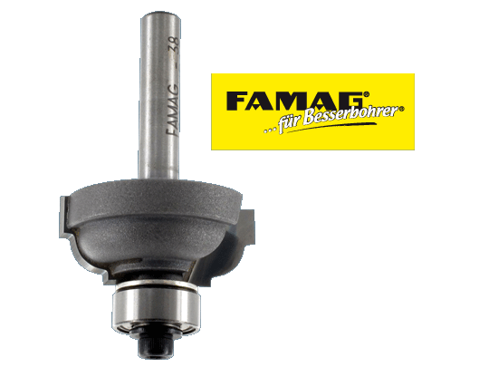 HM  28.6 mm - Schaft:8 mm Z:2 NL:12.7 GL:51