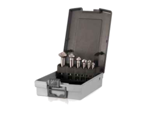 Kegelsenker Satz Werksnorm 120 Grad HSS - Kopf: 6.3-20.0 mm Schaft: